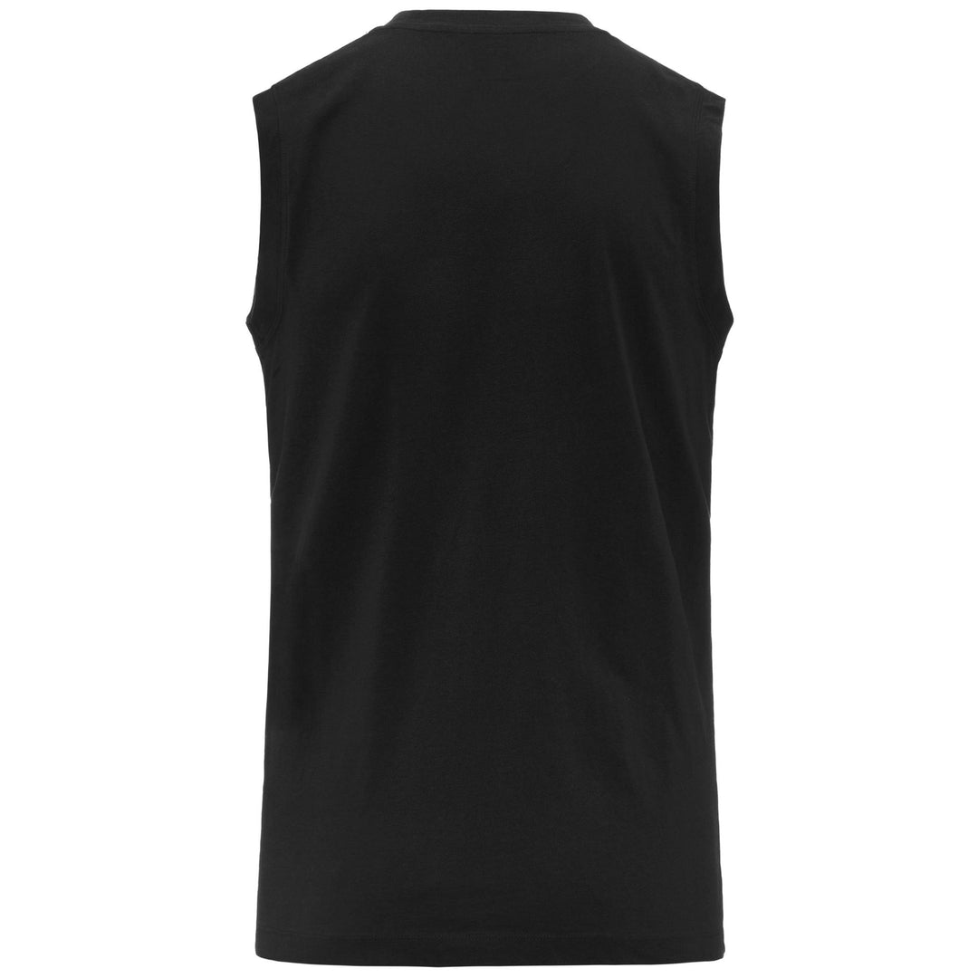 Camiseta de tirantes de entrenamiento de algodón de corte regular para hombre color negro main