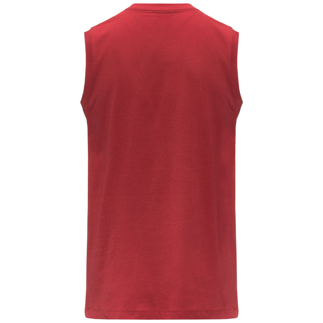 Camiseta de entrenamiento roja sin mangas para hombre main