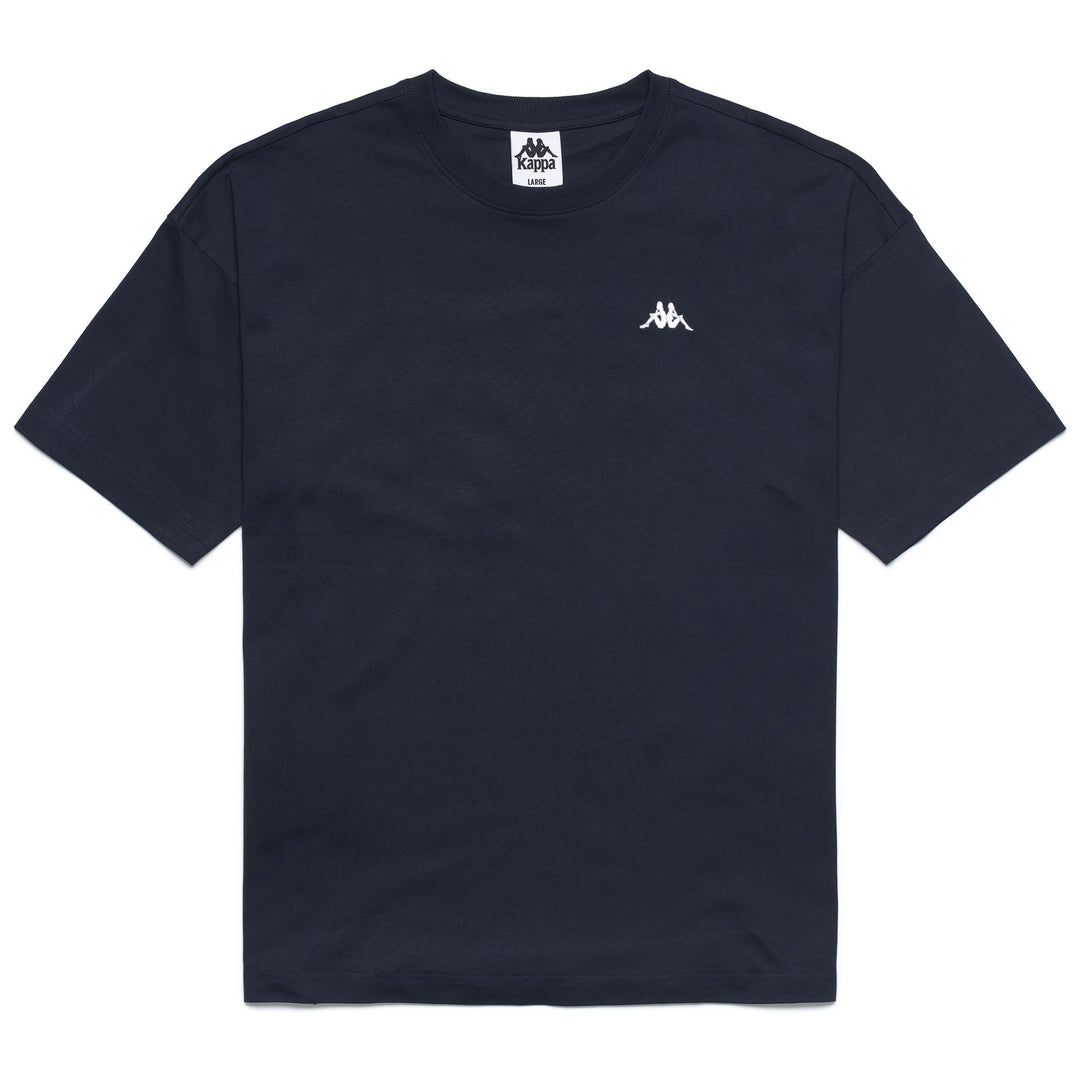 Blue iris Men's Organic Cotton Oversized T-Shirt with Logo main