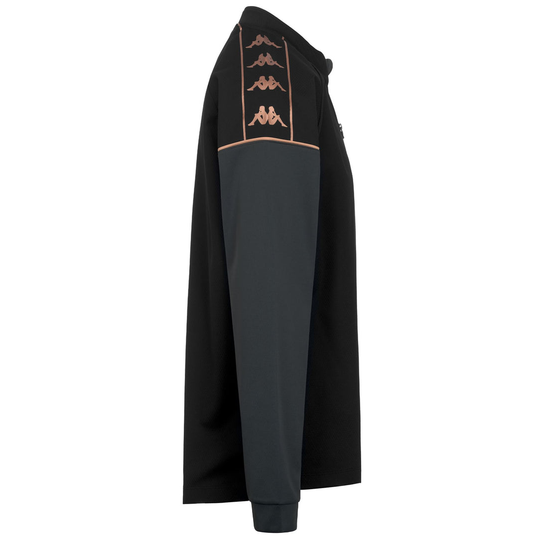 Black Men's Slim Fit Functional Fleece Jumper main