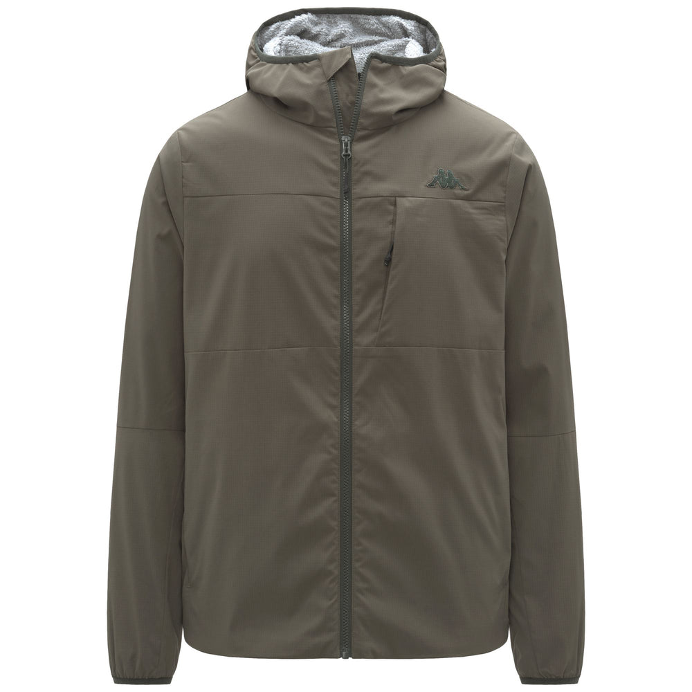 Green Men's Regular Fit Ski Jacket with Primaloft Thermal Lining 02