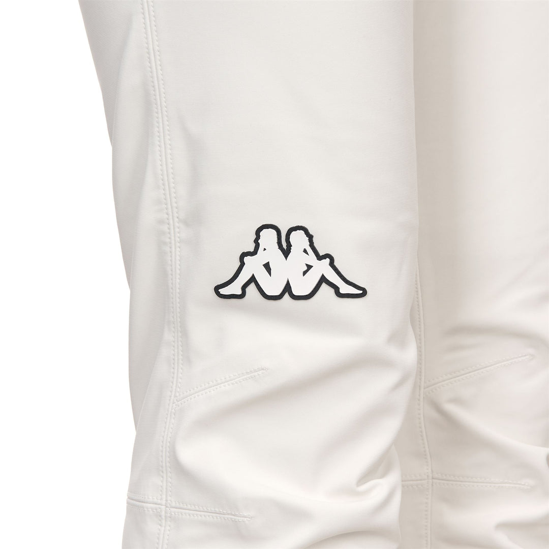 White Women's Slim Fit Ski Trousers with Waterproof Protection main