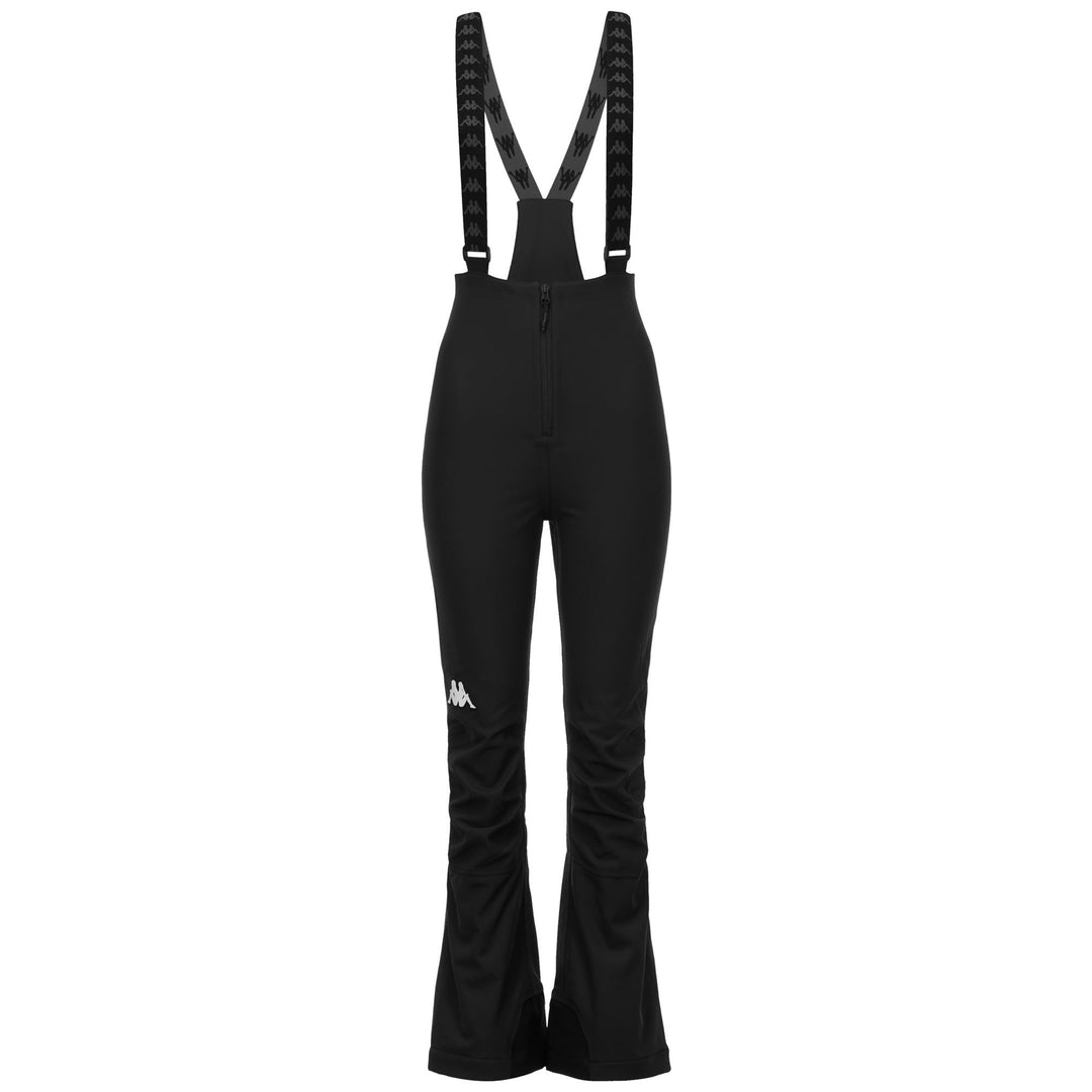 Black Women's High-Waisted Waterproof Sport Trousers main