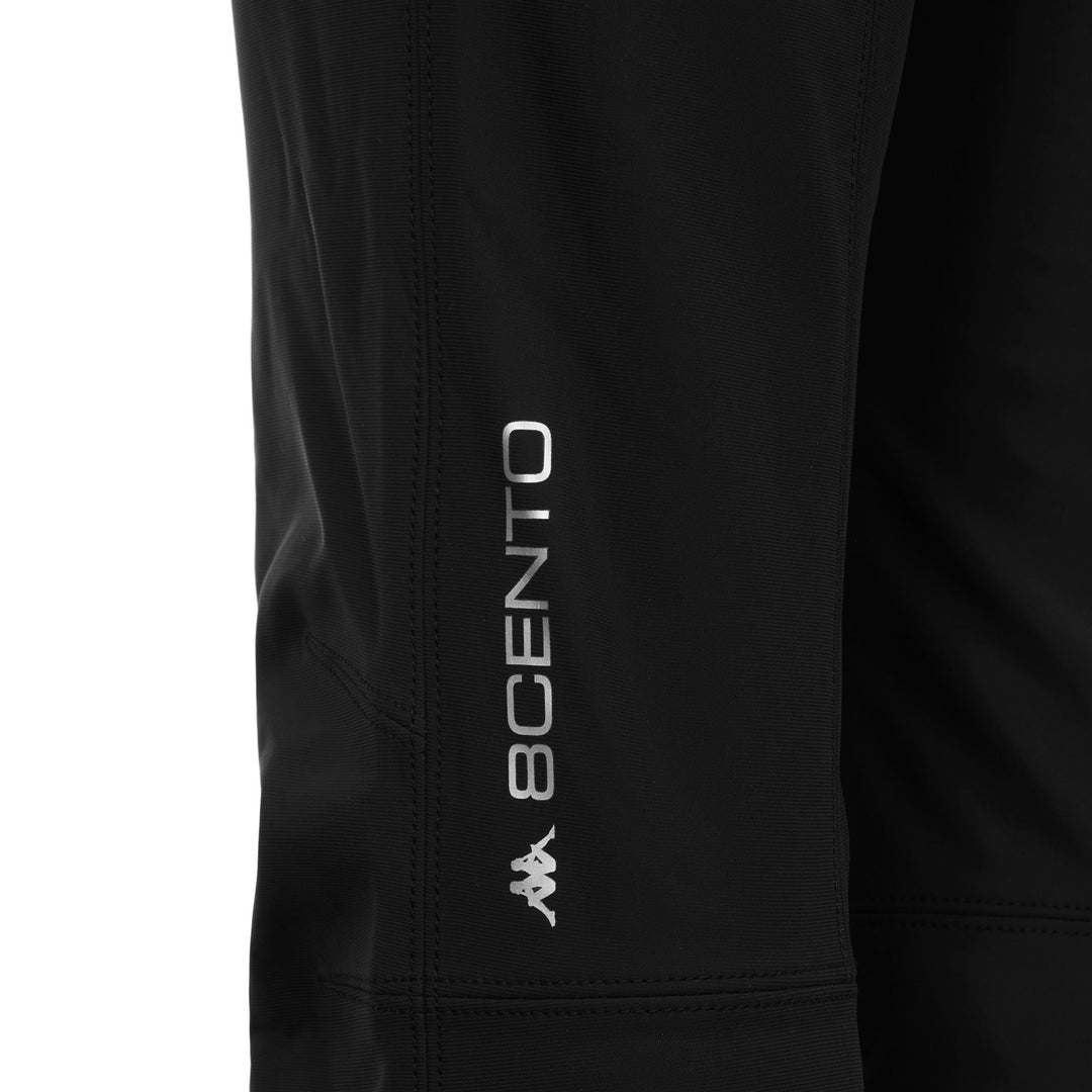 Black Women's High-Waisted Waterproof Sport Trousers main