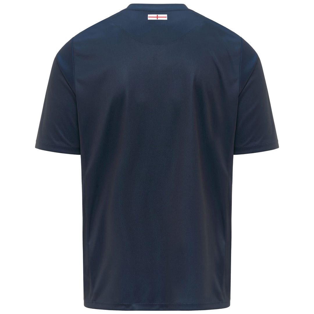 Maillot de football Genoa bleu pour homme, coupe classique, impression par sublimation main