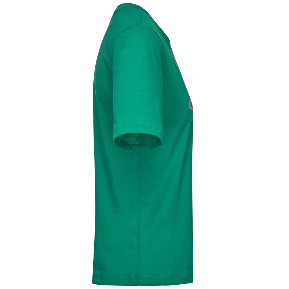 LOGO INNA - T-ShirtsTop - T-Shirt - Woman - GREEN CHILLY 02