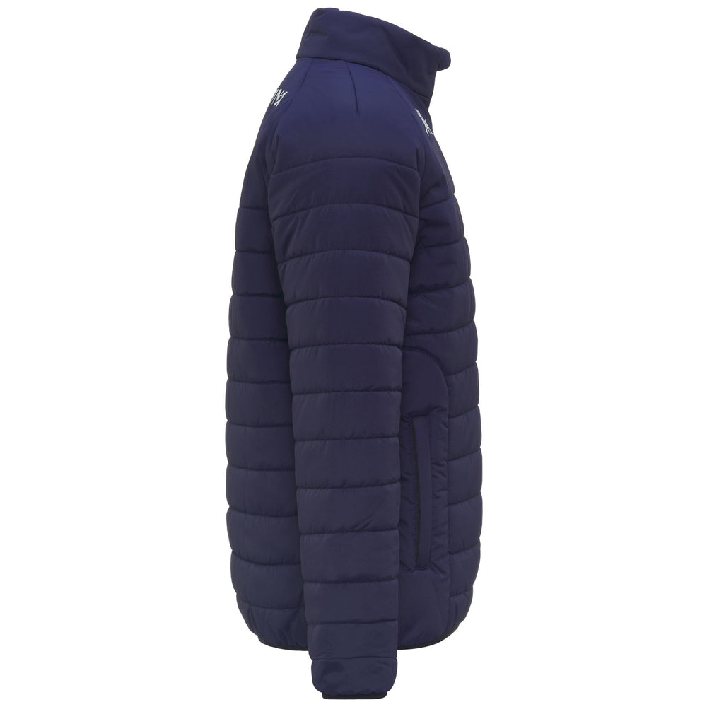 Veste matelassée ACF Fiorentina pour homme, coupe ajustée, bleue 02