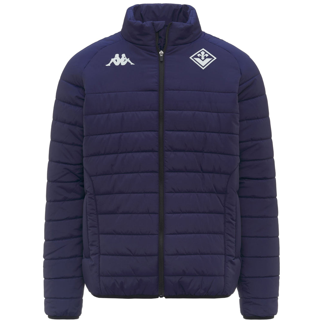 Blue Men's Mid Padded Jacket for Fiorentina Team 01