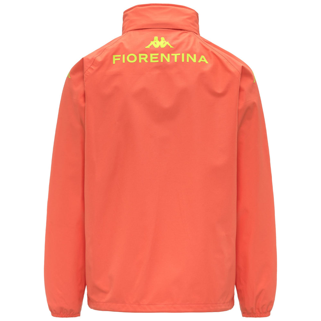 Red Men's Regular Fit ACF Fiorentina Football Training Rain Jacket main