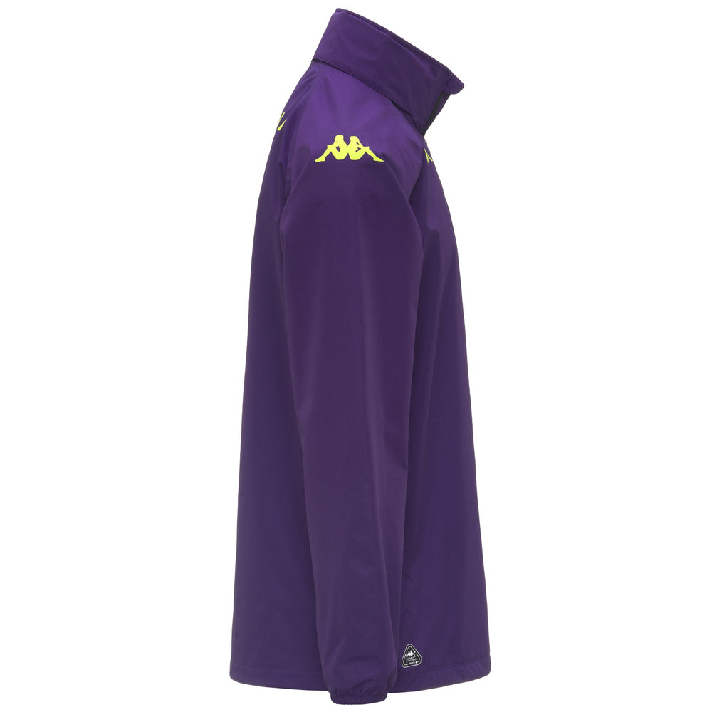 Violet Men's Training Rain Jacket with Water Protection 02