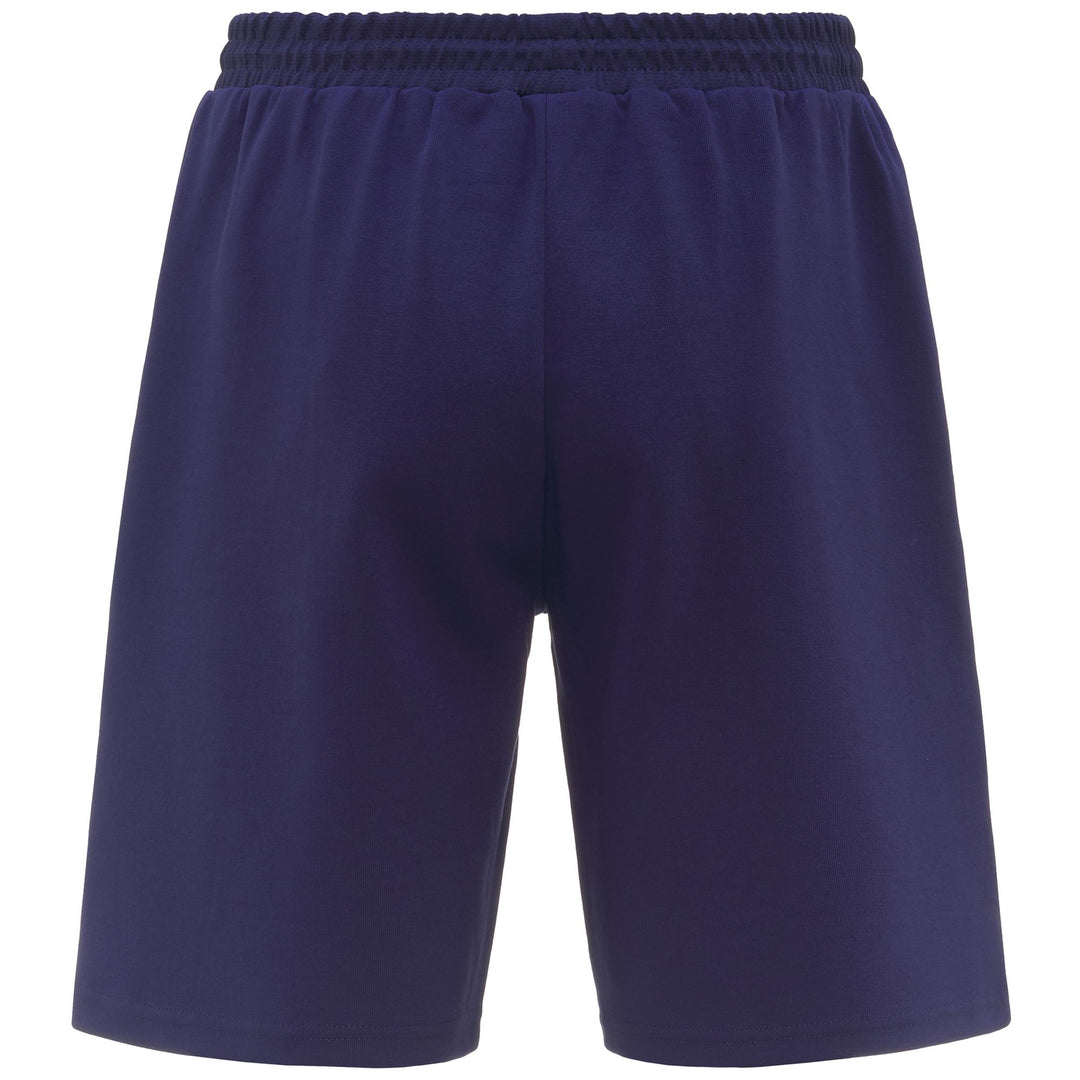 Short de football bleu pour homme ACF Fiorentina en tissu interlock épais main