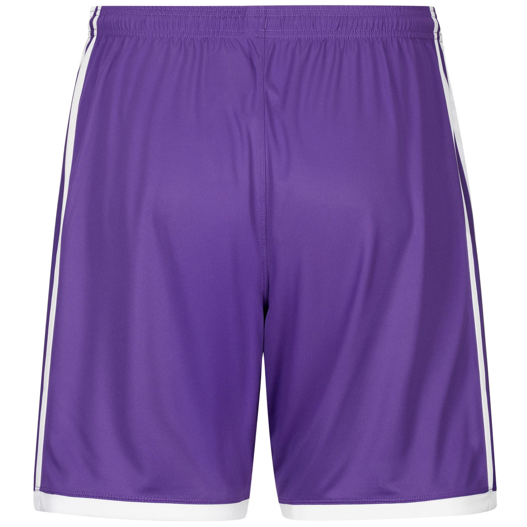 Violet Men's ACF Fiorentina Football Shorts with Elastic Waistband main