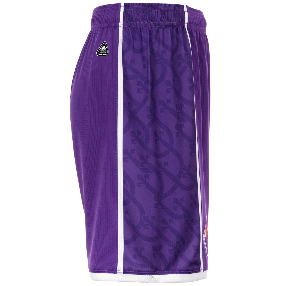 Violet Men's ACF Fiorentina Football Shorts 02