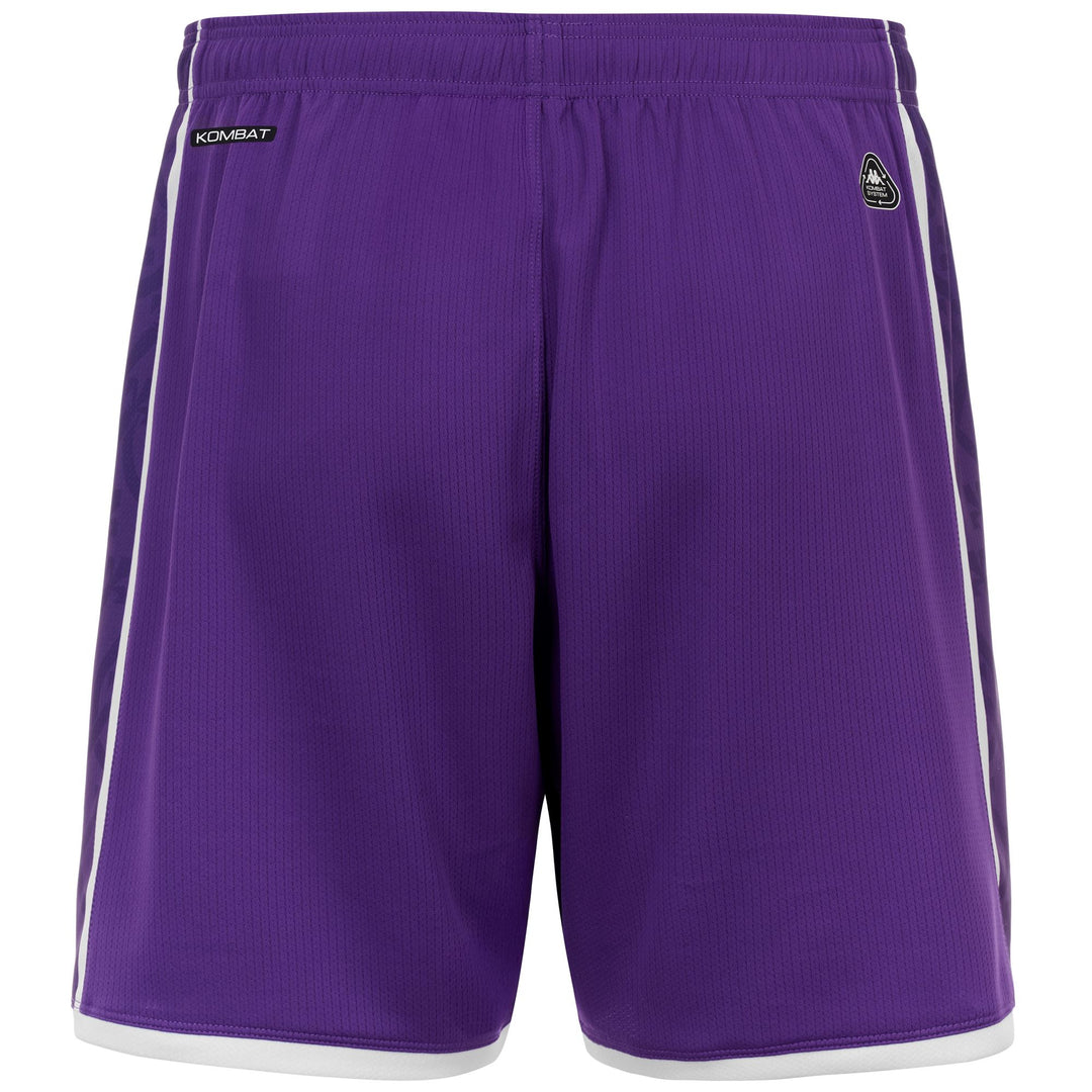 Short de football ACF Fiorentina pour homme, violet, en tissu recyclé main