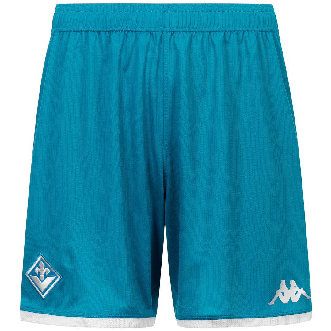 Turquoise grey Men's KOMBAT Ryder Sport Shorts with Team Patch 01