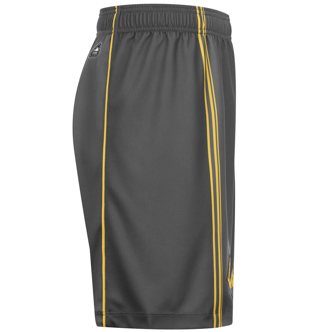 Short de football ACF Fiorentina pour homme, gris, en tissu recyclé main