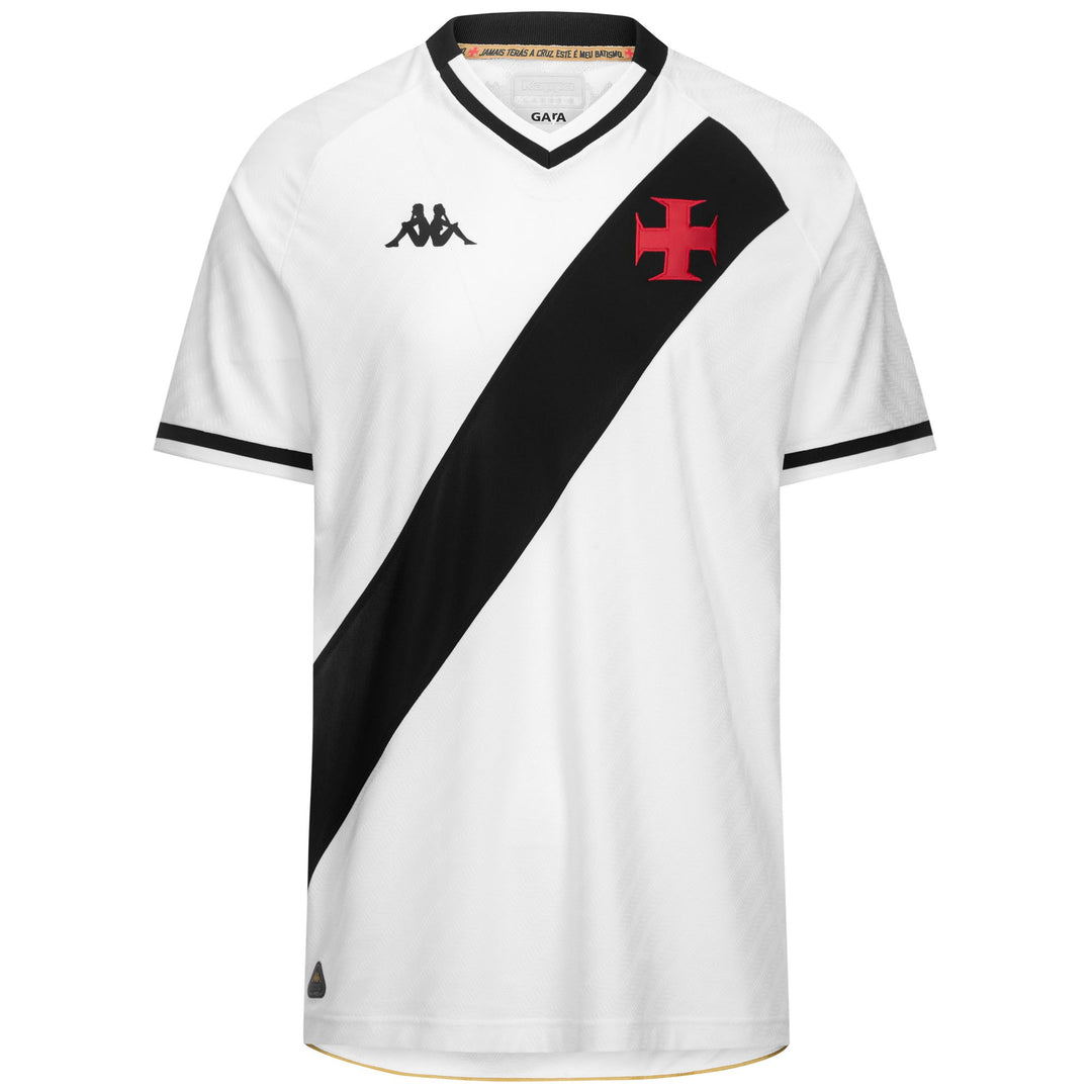 White Men's Active Jersey Shirt for Vasco da Gama 01