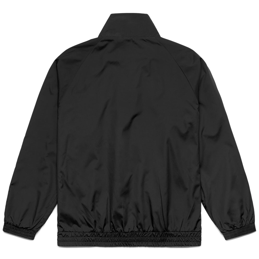 Black Men's Oversized Sportswear Fleece Track Top with Zipped Pockets main