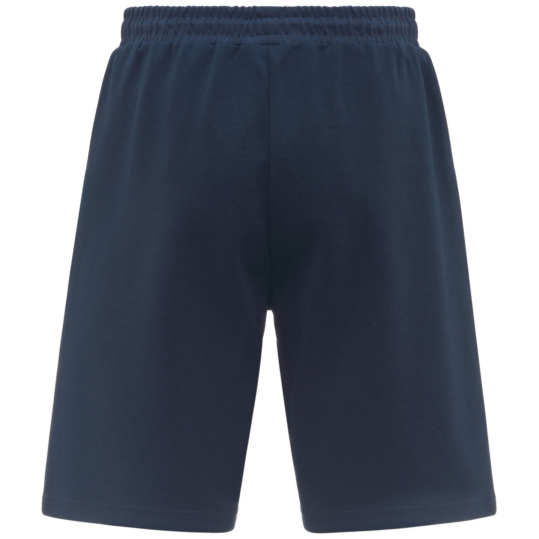 Bermuda bleu pour homme Genoa Football, coupe classique, en tissu recyclé main