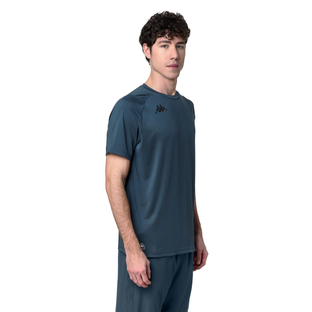 Blue Men's Regular Fit Stretch Training Shirt main
