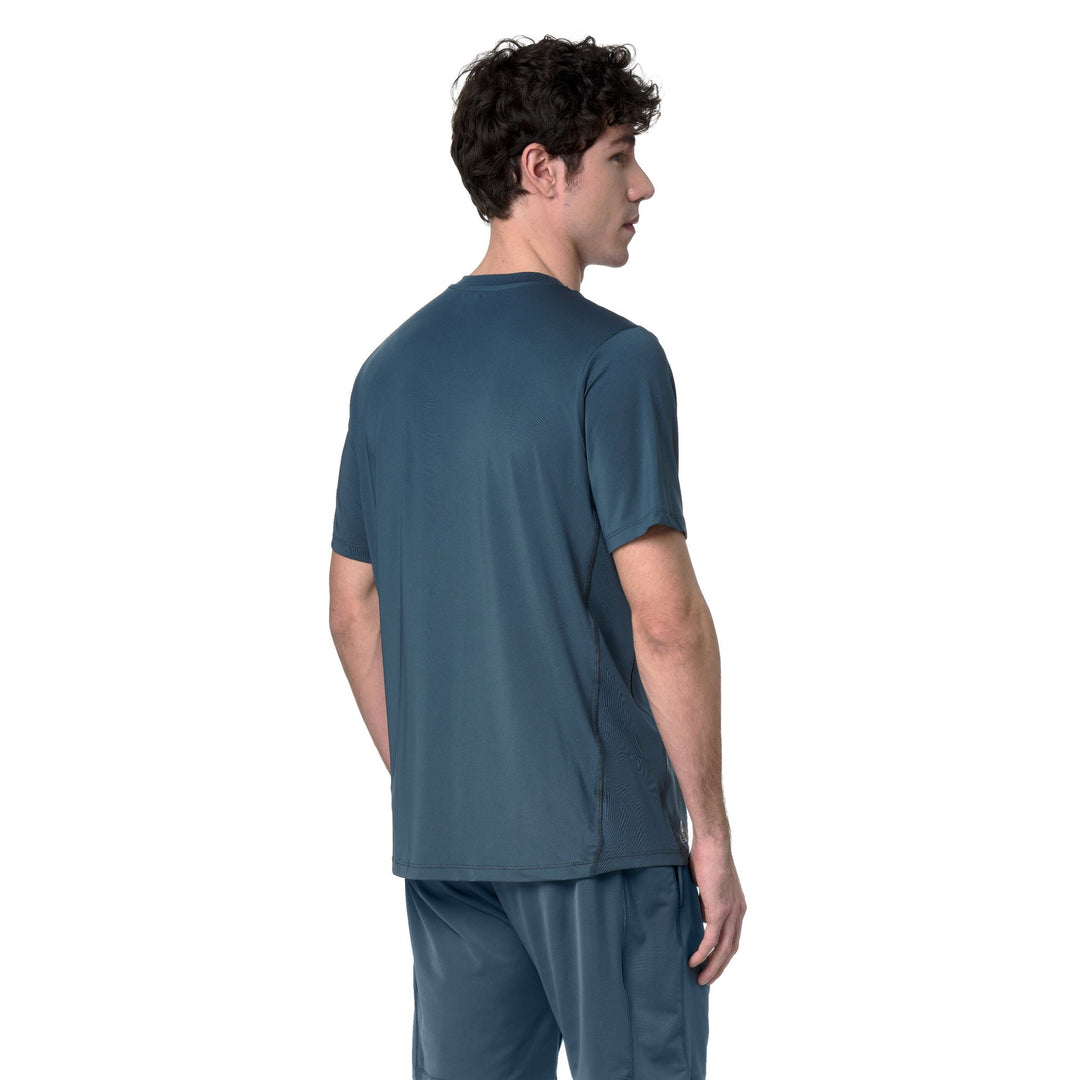 Blue Men's Regular Fit Stretch Training T-Shirt main