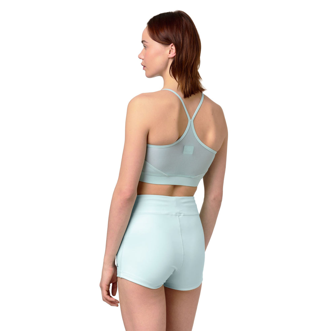 Blue Women's Skin Fit Active Top with Mesh Inserts main