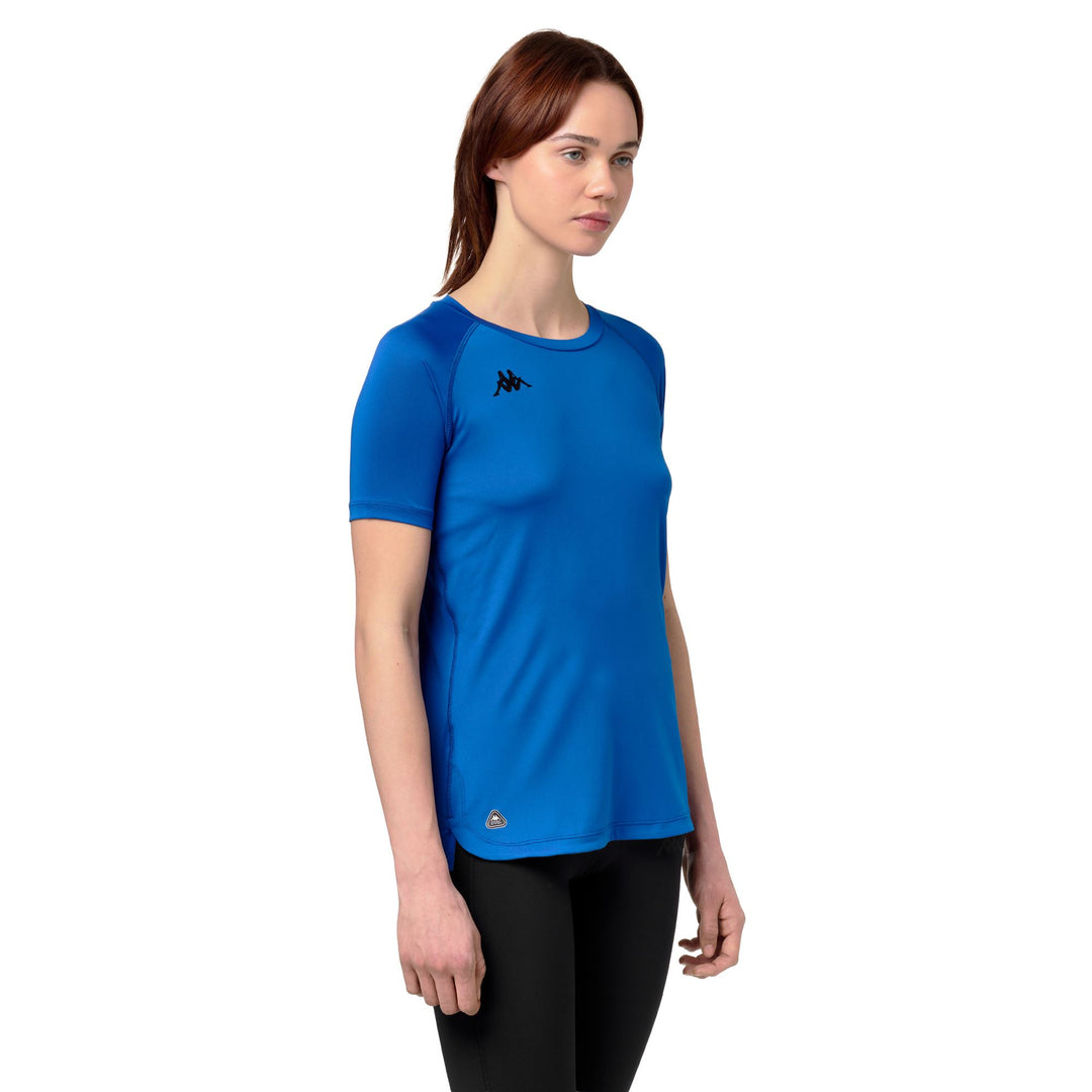 Blue Women's Regular Fit Technical Training T-Shirt main