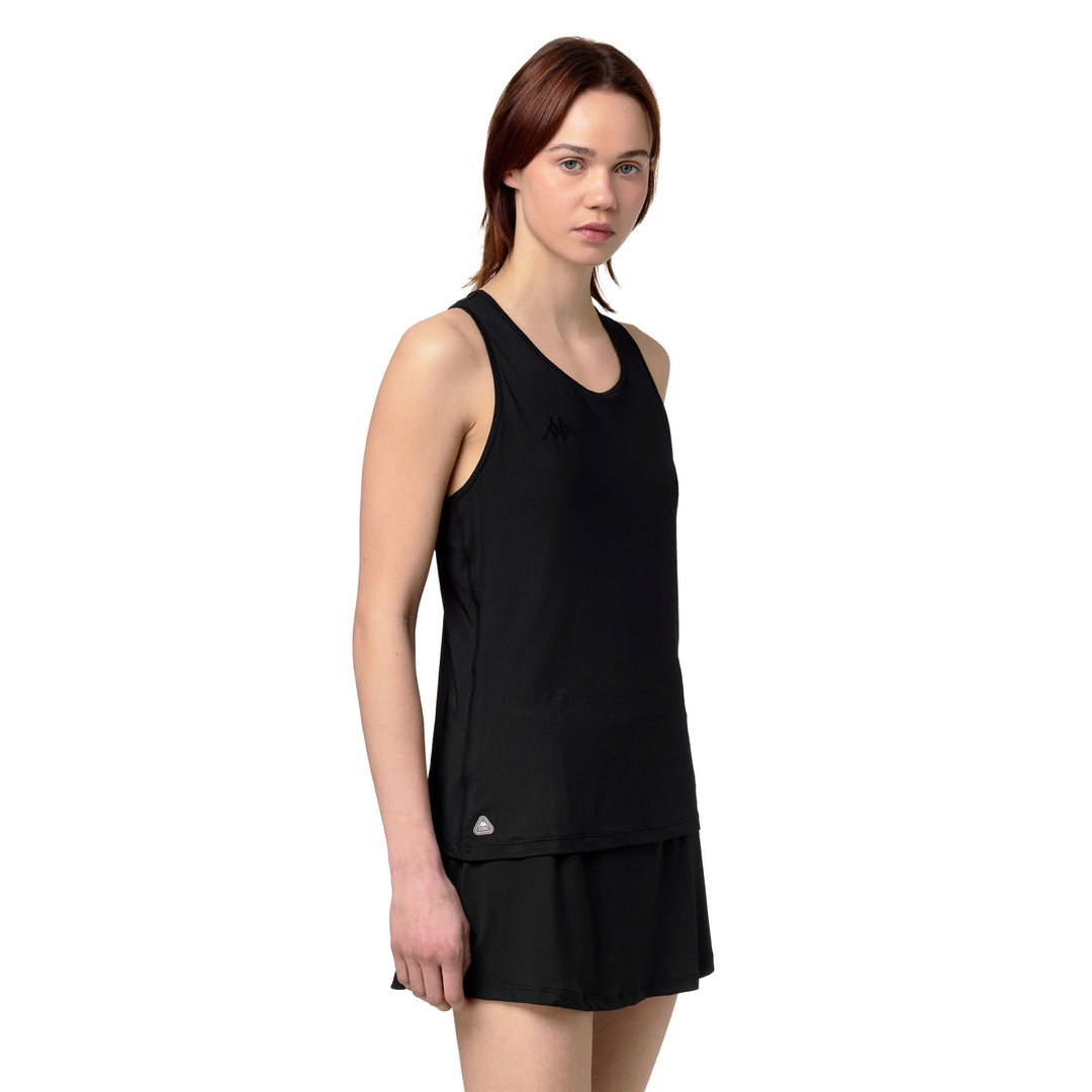 Black Women's Regular Fit Technical Training Tank Top main
