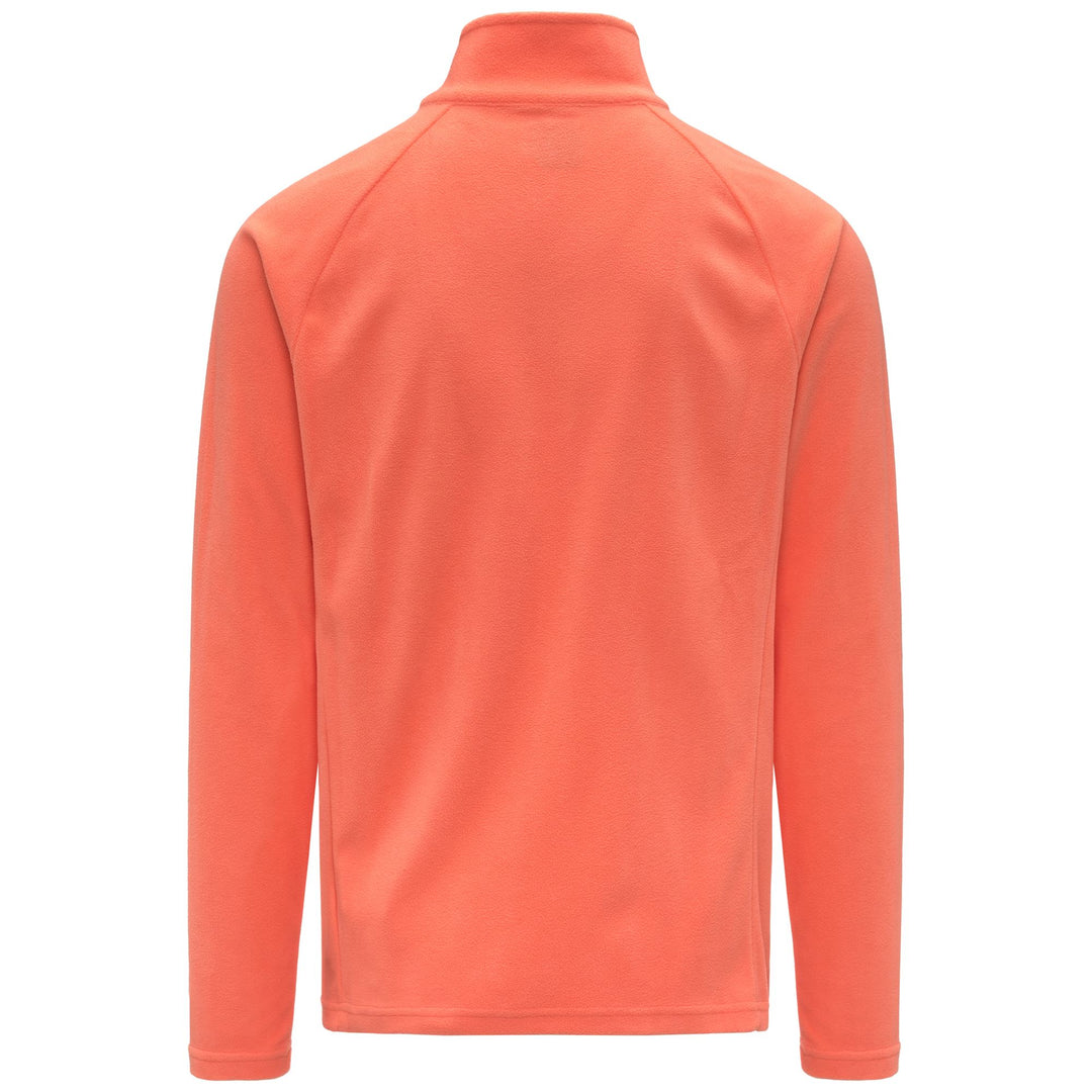 Red Unisex Microfleece Jumper with Half Zip and Embroidered Logo main