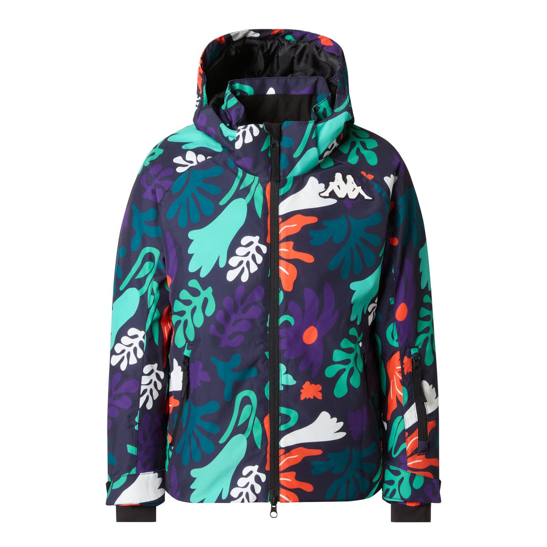 Blue Marine Kid's Unisex Padded Waterproof Jacket with Detachable Hood 01