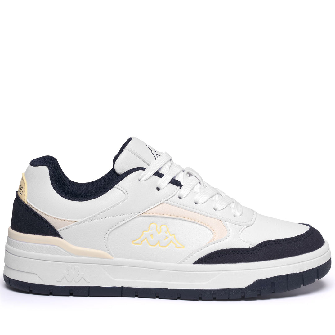 Blue Men's Low Cut Walking Sneakers with Synthetic Upper main