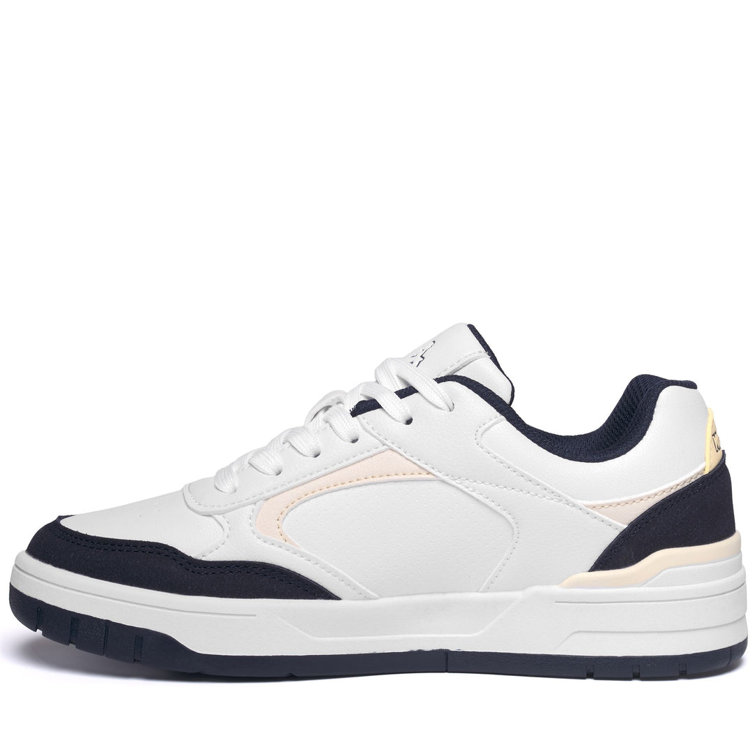 Blue Men's Low Cut Walking Sneakers with Synthetic Upper main
