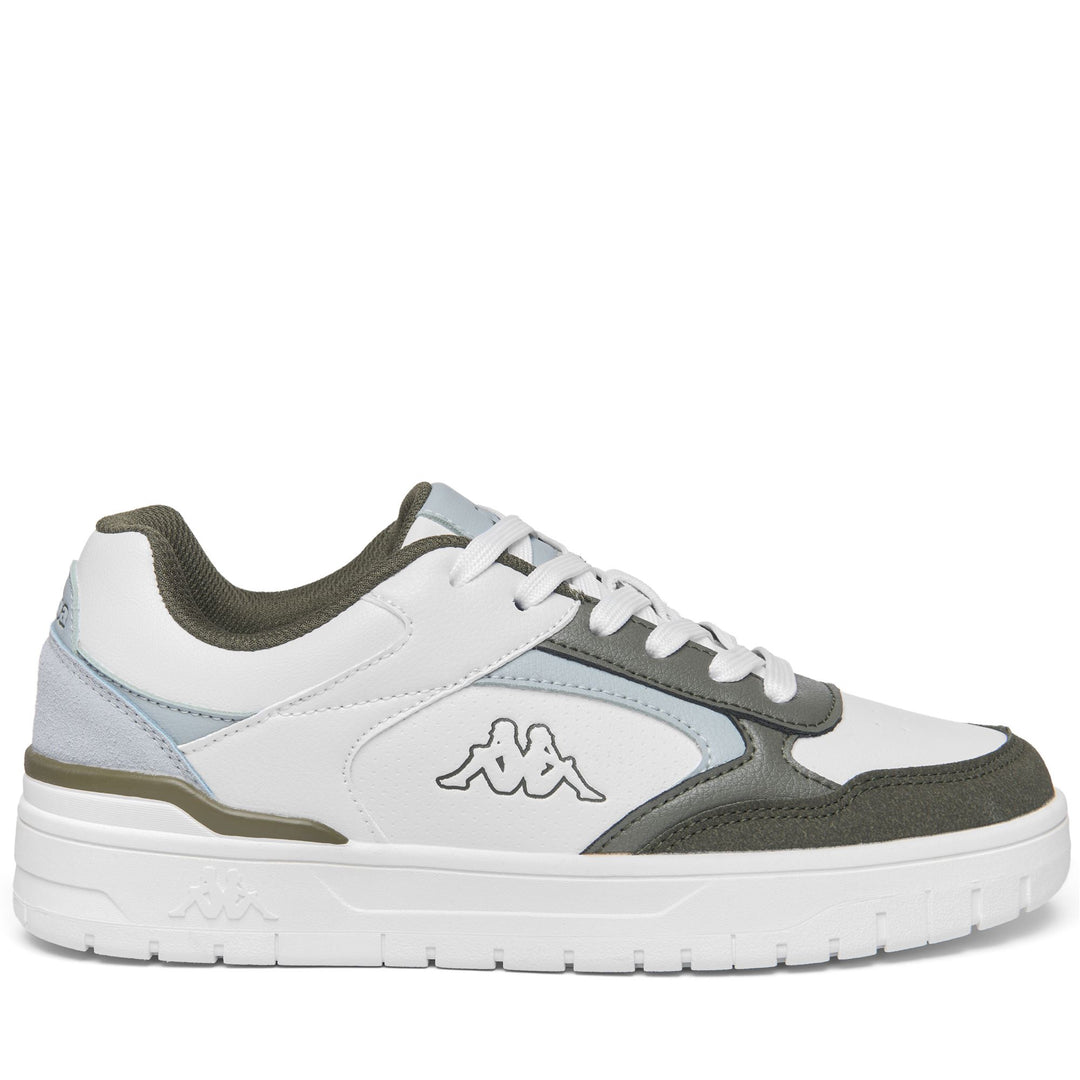 Grey Men's Low Cut Walking Sneakers with Rubber Outsole main