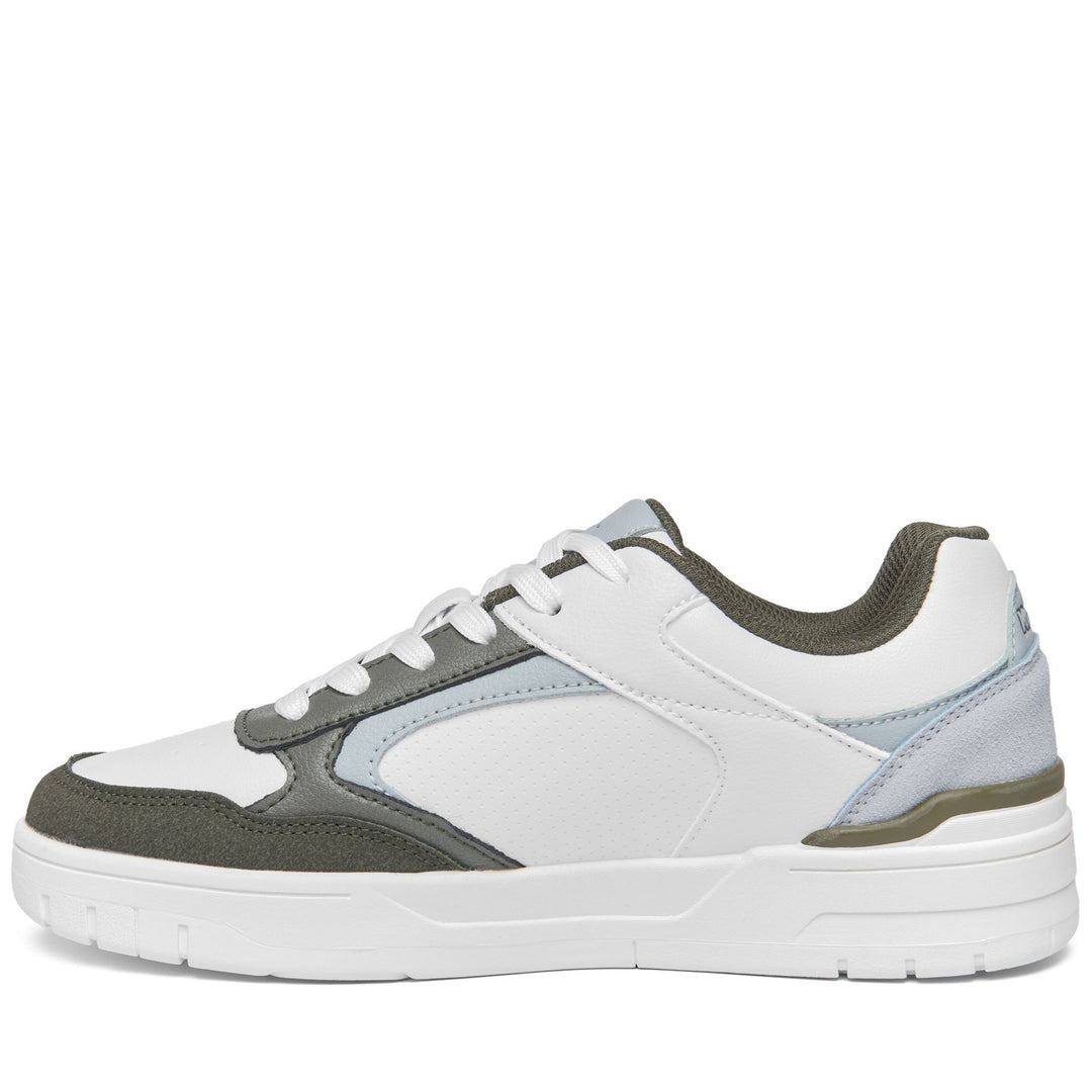 Grey Men's Low Cut Walking Sneakers with Rubber Outsole main