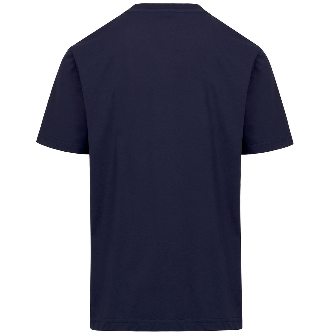 Tshirt sportiva da uomo blu a vestibilità regolare in jersey di cotone main