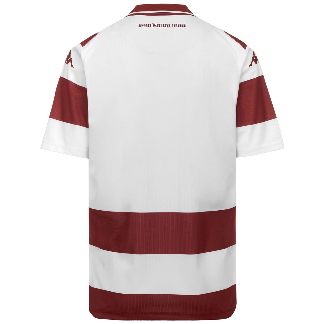Maglia da calcio Rapid București rossa da uomo con strisce orizzontali main