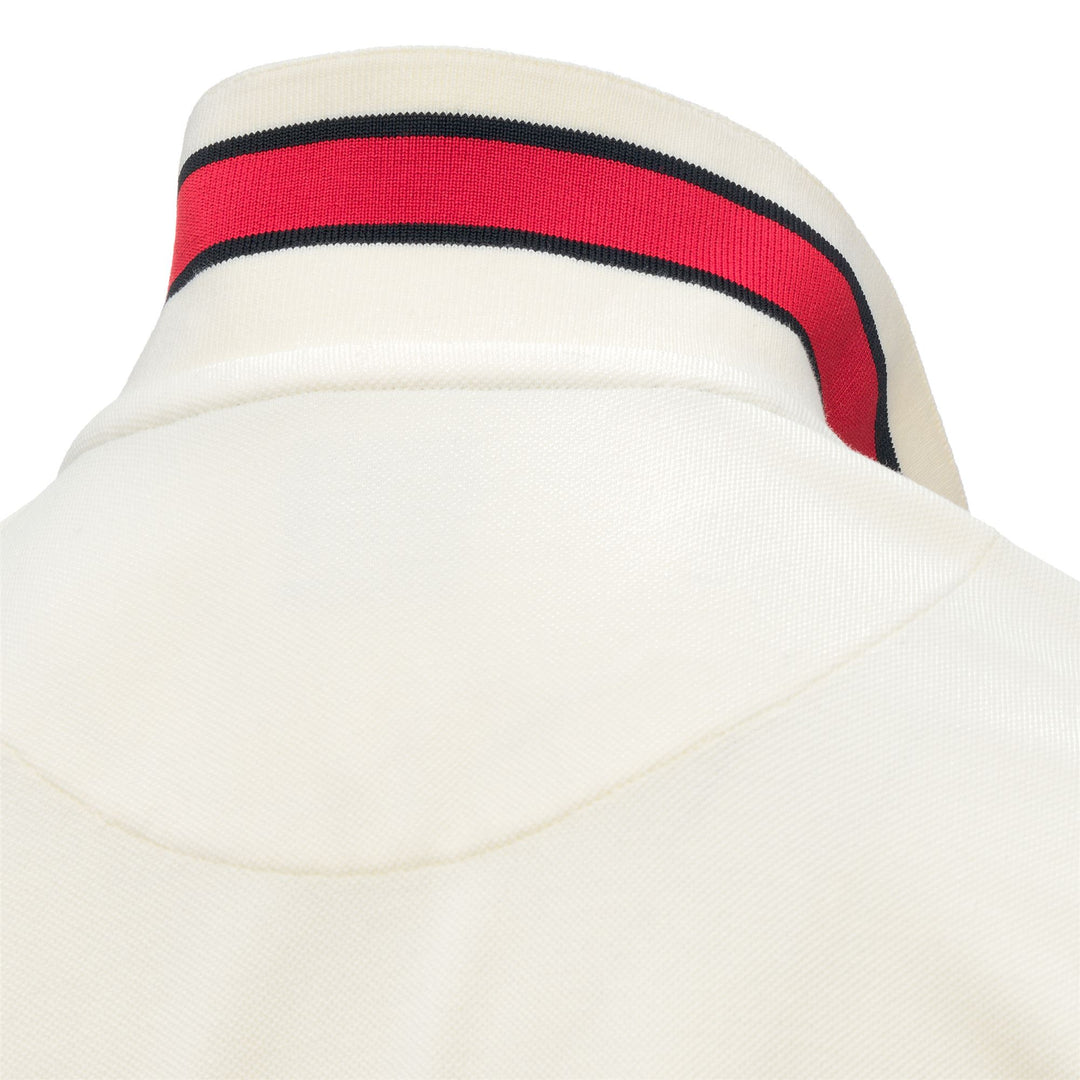 Polo da uomo bianca slim fit main