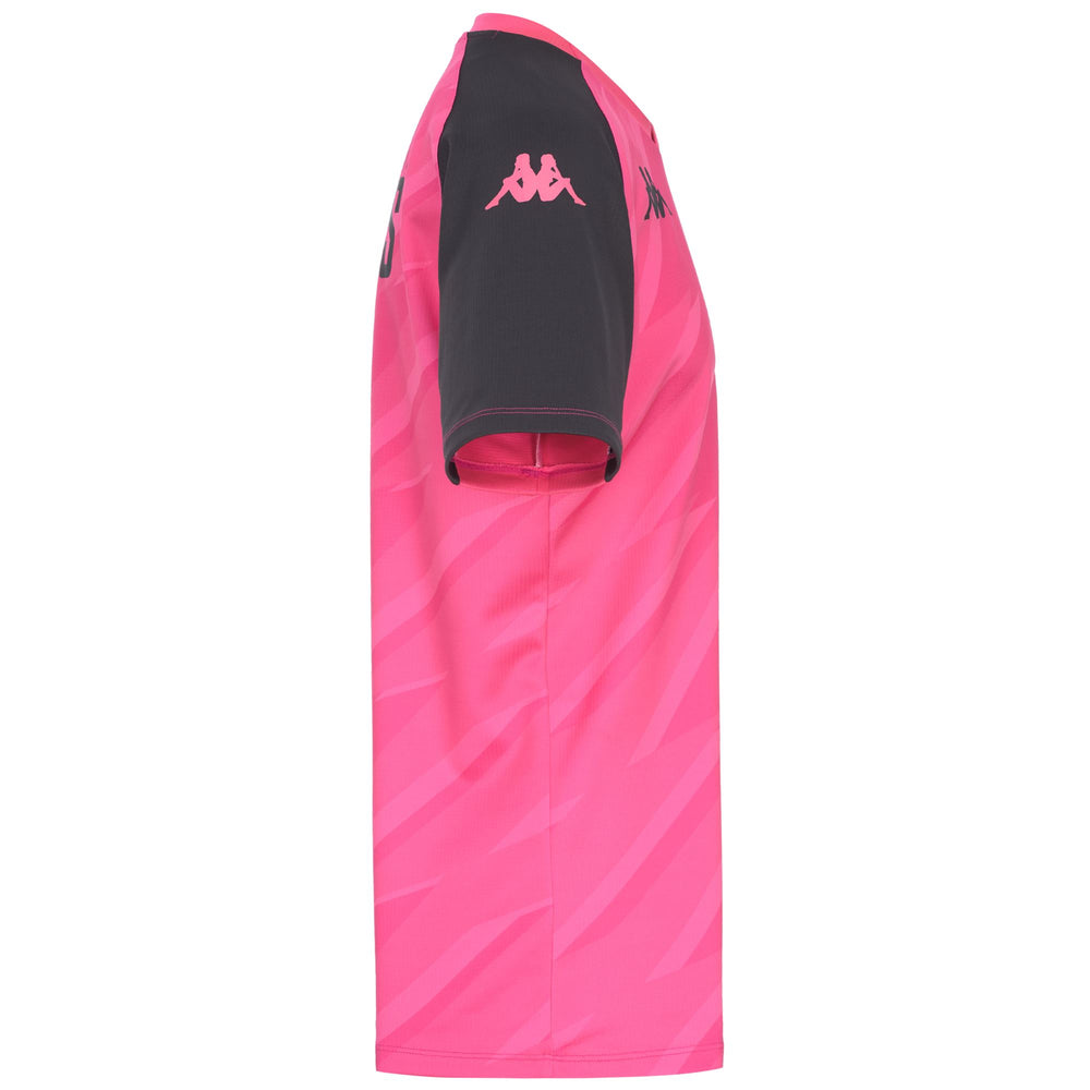 Maillot d'entraînement de rugby gris pour homme, coupe ajustée, en tissu extensible 02