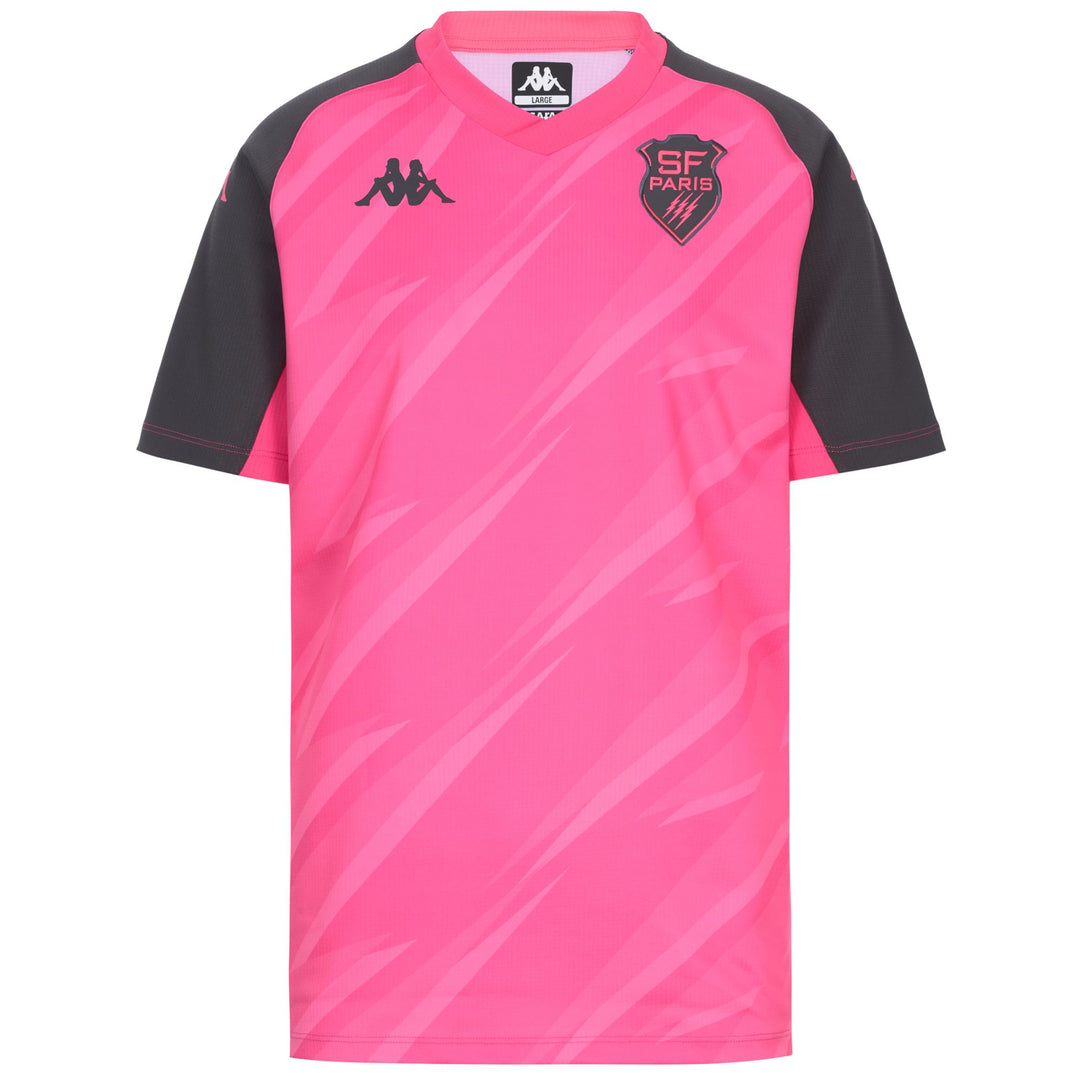 Maillot d'entraînement de rugby gris pour homme, coupe ajustée, en tissu extensible 01