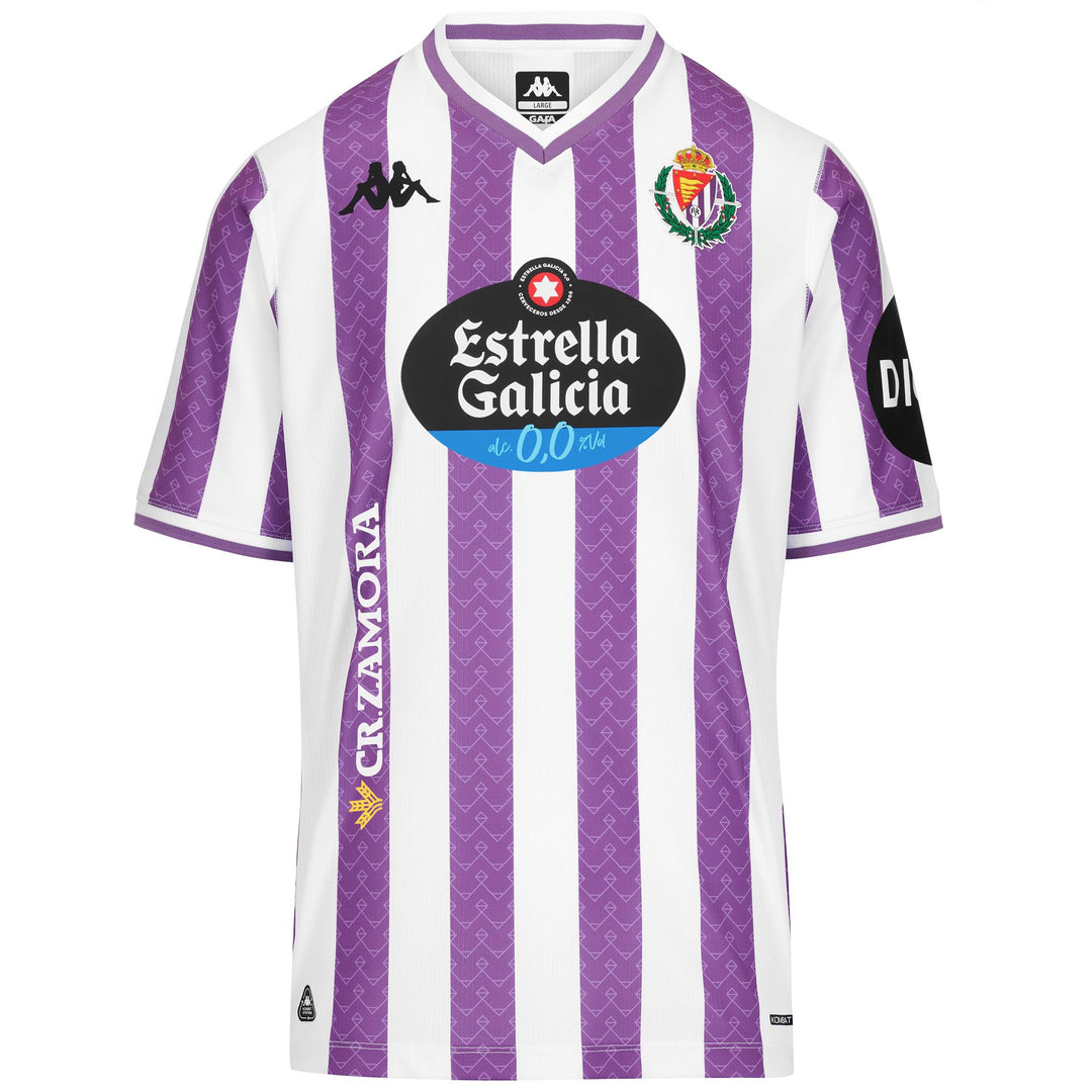 Camiseta deportiva de juego para hombre, color blanco violeta, con protección Hydro-way 01