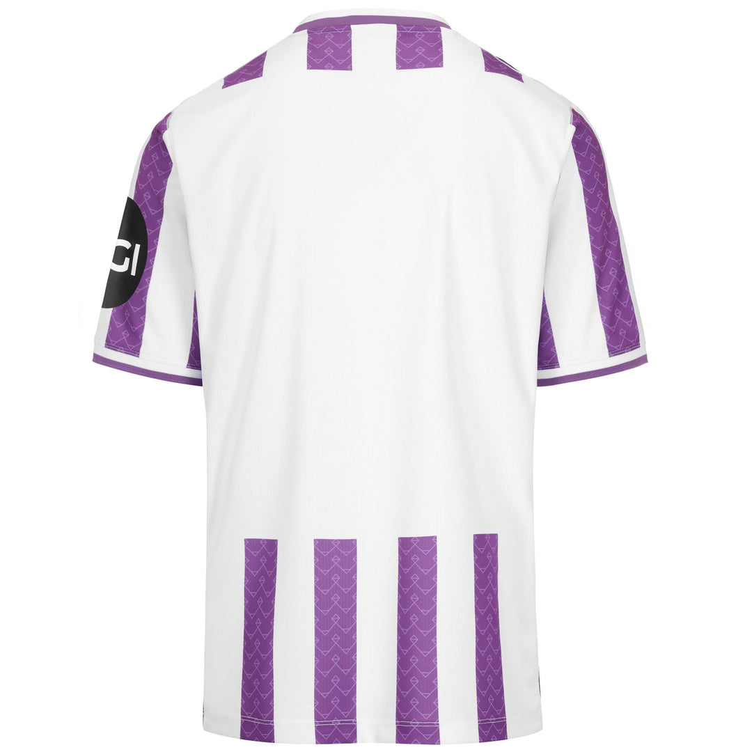 White Men's Real Valladolid Football Shirt main