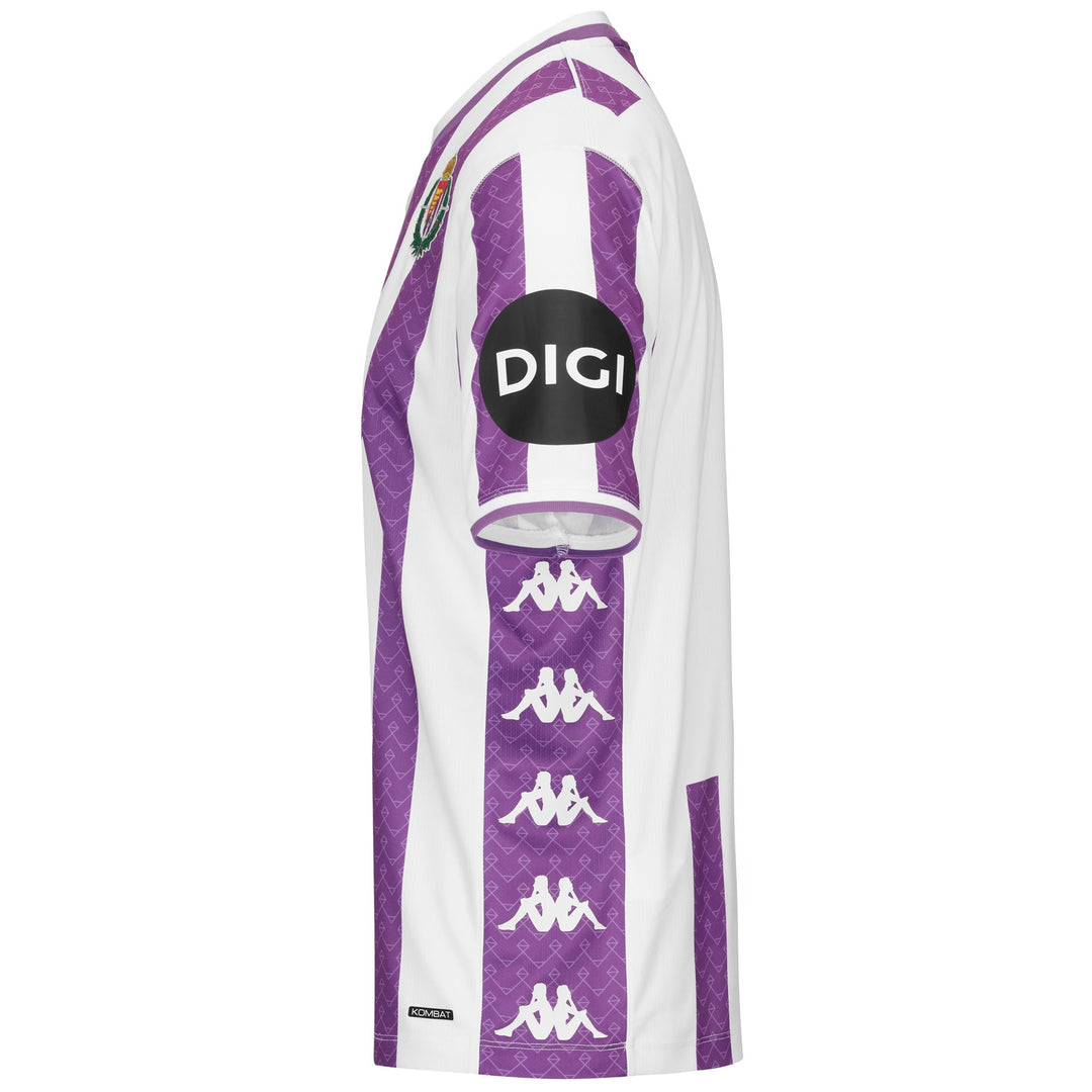 Camiseta deportiva de juego para hombre, color blanco violeta, con protección Hydro-way main