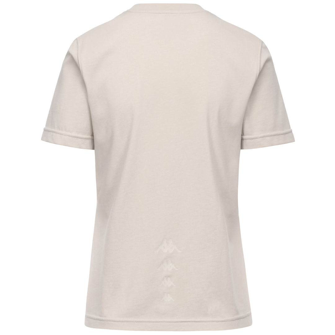 Beige Women's Casual Oversized Cotton T-Shirt main