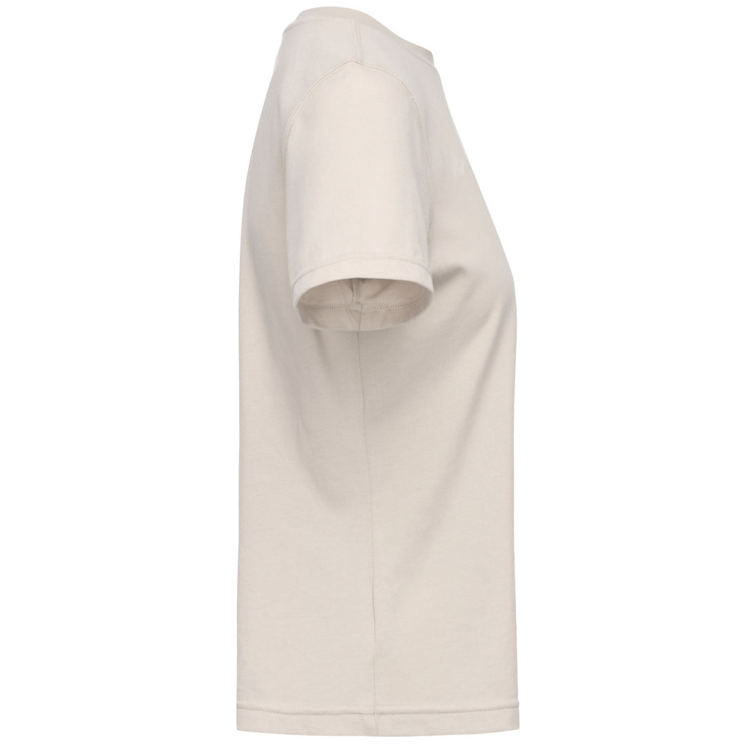Beige Women's Casual Oversized Cotton T-Shirt main