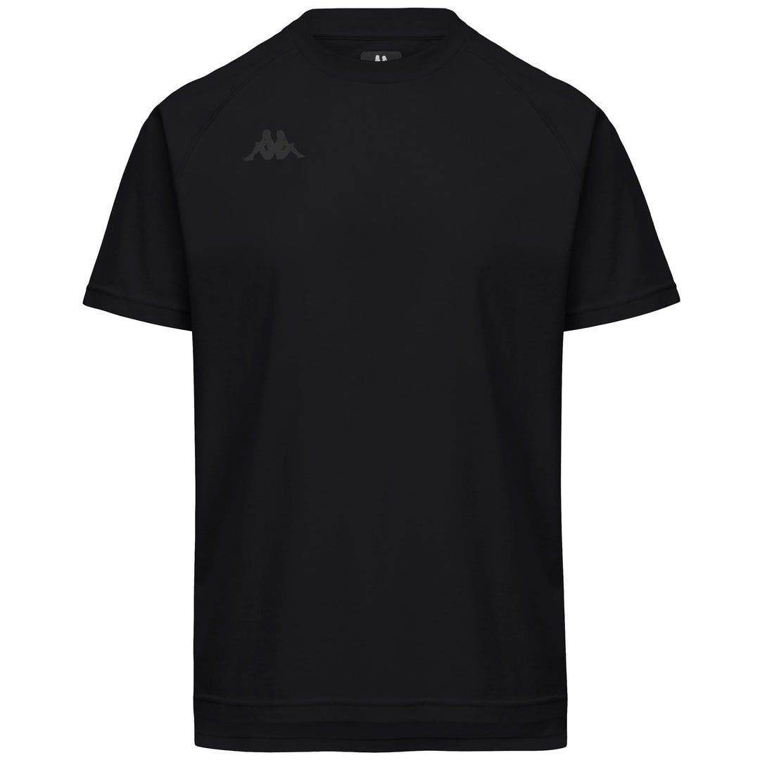 Black Men's Regular Fit Sportswear T-Shirt 01