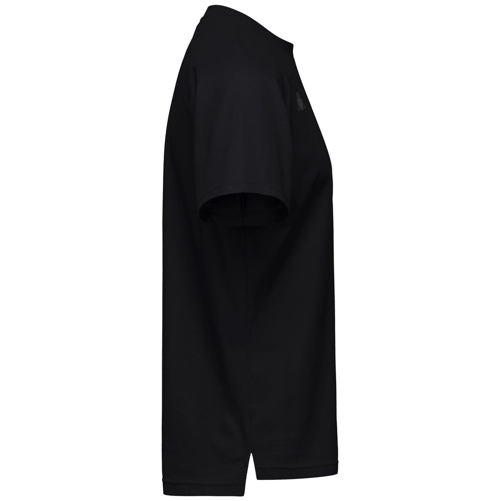 Black Men's Regular Fit Sportswear T-Shirt 02