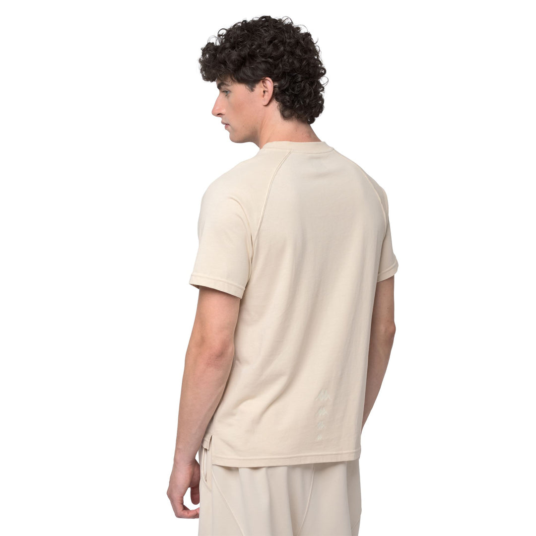 Beige Men's Regular Fit Sportswear T-Shirt main