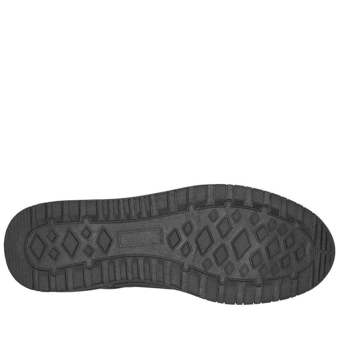 Black and Grey Unisex Waterproof Mid Cut Sneakers main