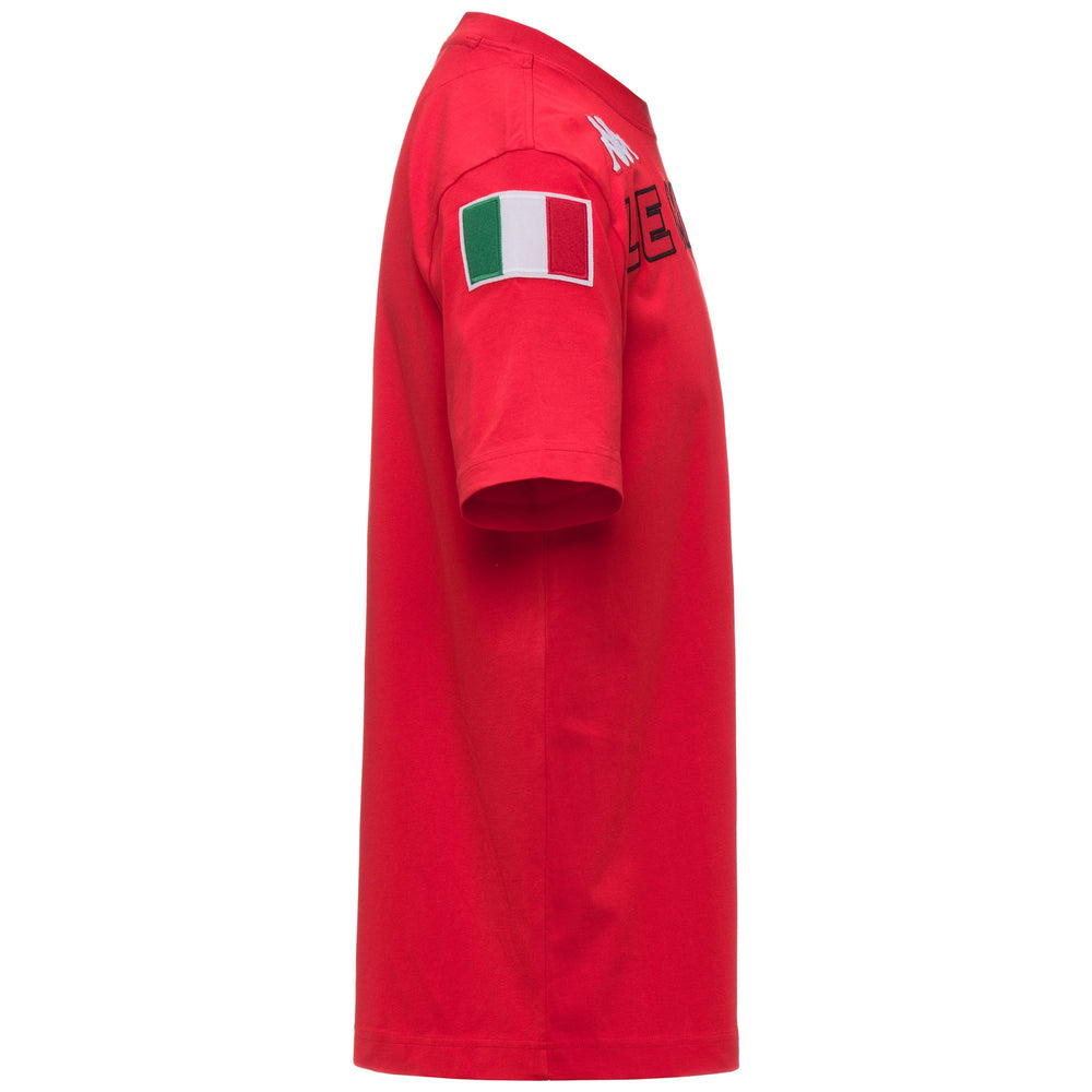 Red Men's Regular Fit Cotton T-Shirt 02