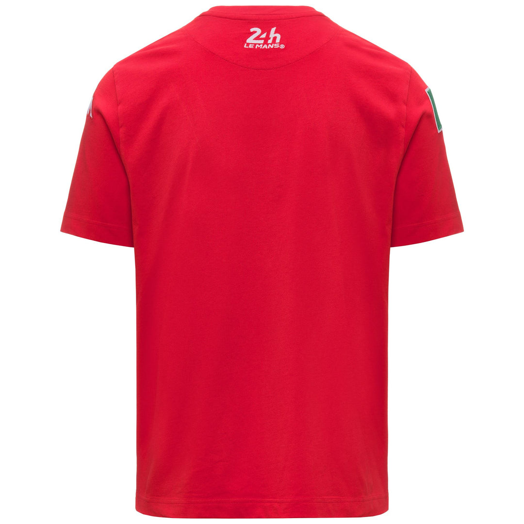 Red Men's Regular Fit Cotton T-Shirt main